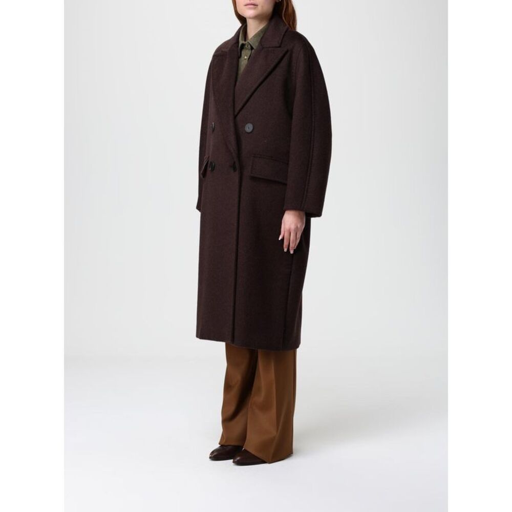 Max Mara Fur Coat Woman Brown - Picture 4 of 4